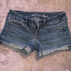 american eagle jean shorts